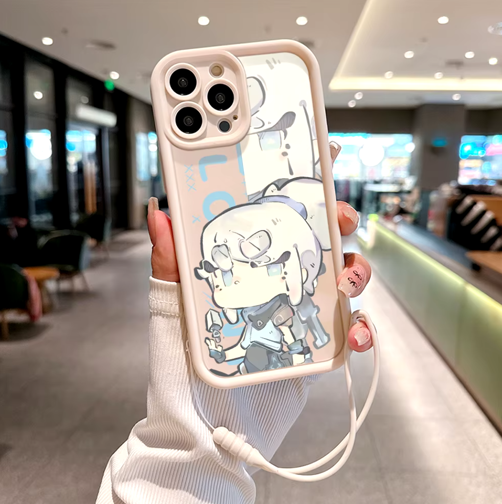 Watercolor Style Valorant Phone Case