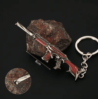 Reaver Phantom Keychain l Real-Life Reaver Skin Prop l Valorant Collectible Gift - The Night Market