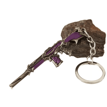 Reaver Phantom Keychain l Real-Life Reaver Skin Prop l Valorant Collectible Gift - The Night Market