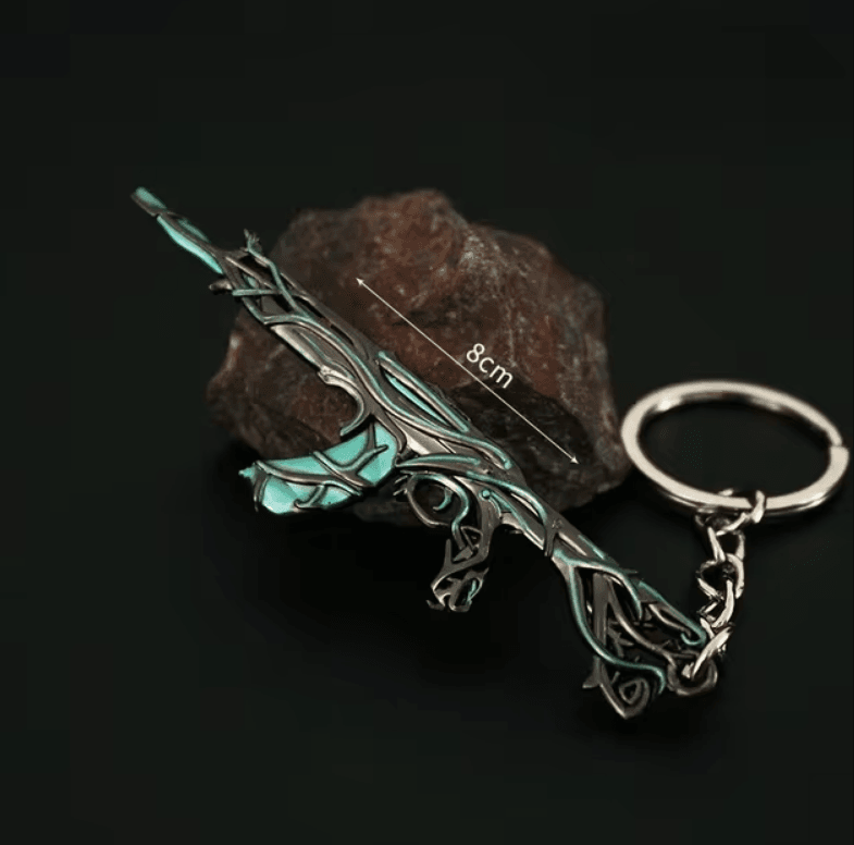 Gaia's Vengeance Vandal Keychain l Valorant-Inspired Accessory l Gaming Collectible Gift - The Night Market