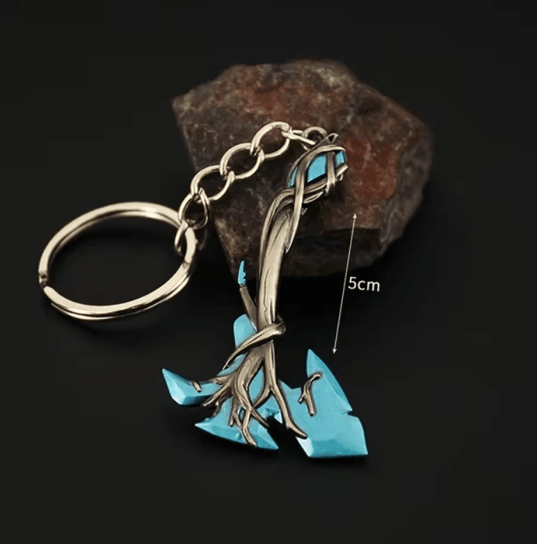 Gaias Vengeance Axe Keychain Skin l Valorant Inspired Accessory l Gaming Collectible Gift - The Night Market