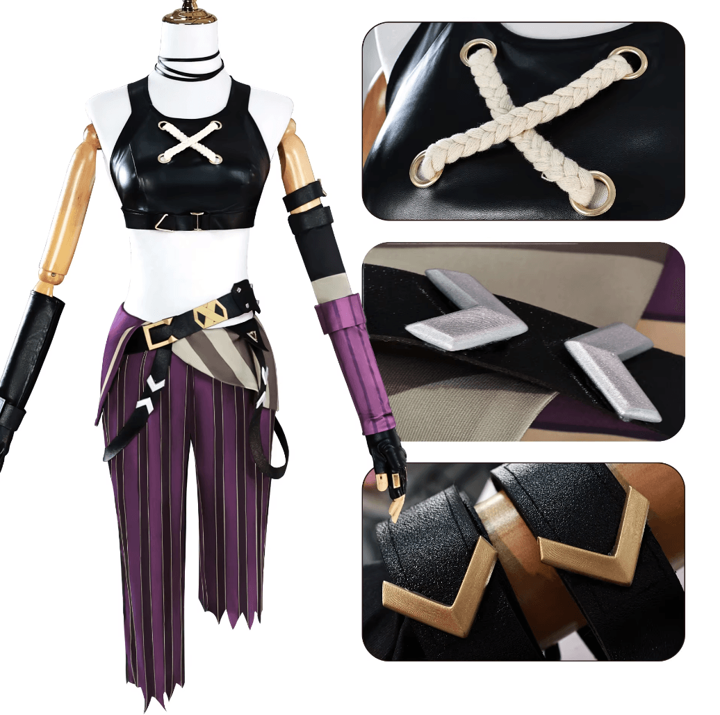 Arcane League Of Legends Cosplay Outfit l High Quality Cosplay Costume - The Night Market