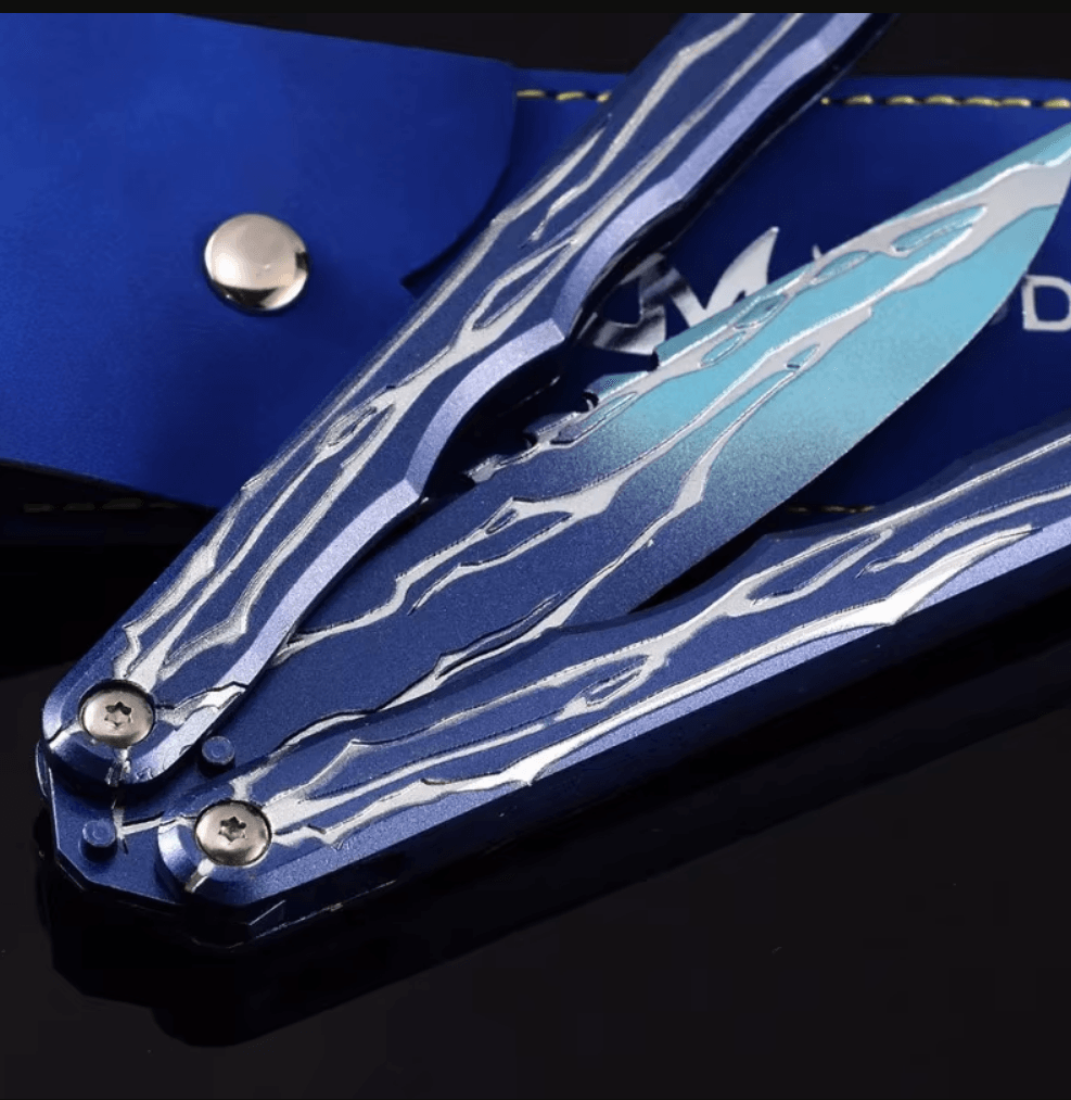 Valorant Smite Butterfly Knife l Exclusive Valorant Knife Skin l Valorant Knives IRL - The Night Market