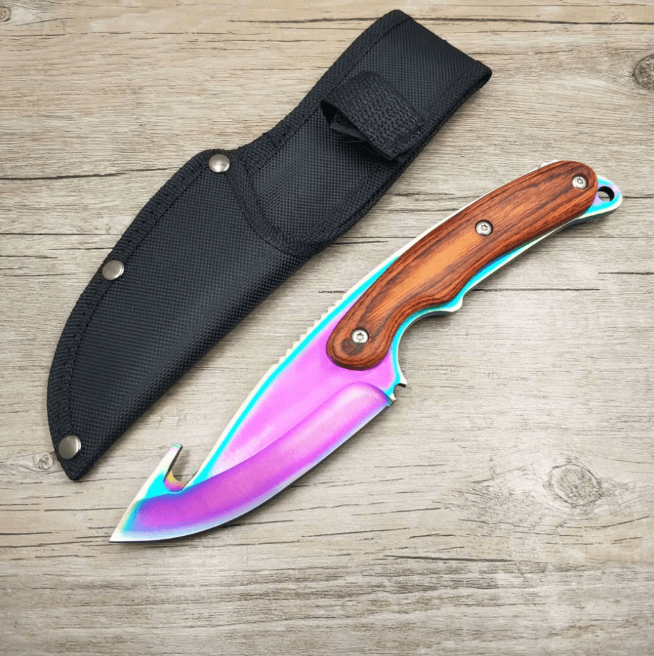 CS2 Gut Knife IRL l Counter-Strike 2 Knife Skin Replica - The Night Market