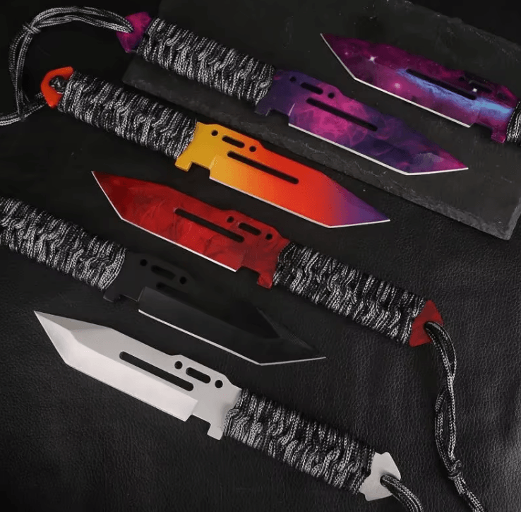 CS2 Huntsman Knife IRL l Counter-Strike 2 Knife Skin Prop - The Night Market