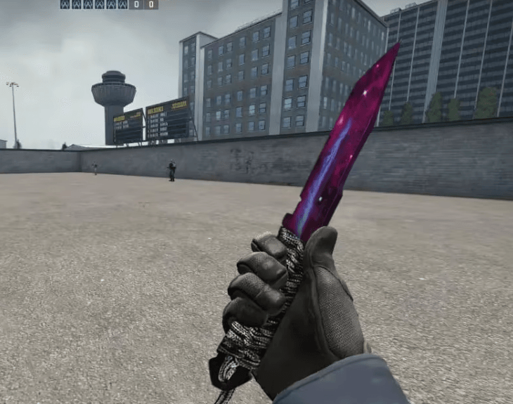 CS2 Huntsman Knife IRL l Counter-Strike 2 Knife Skin Prop - The Night Market