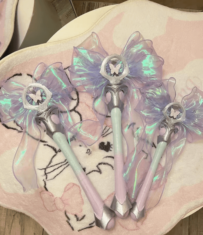 Evori Dreamwings Wand Replica | Valorant-Inspired Mage Staff Prop for Cosplay & Collectors - The Night Market
