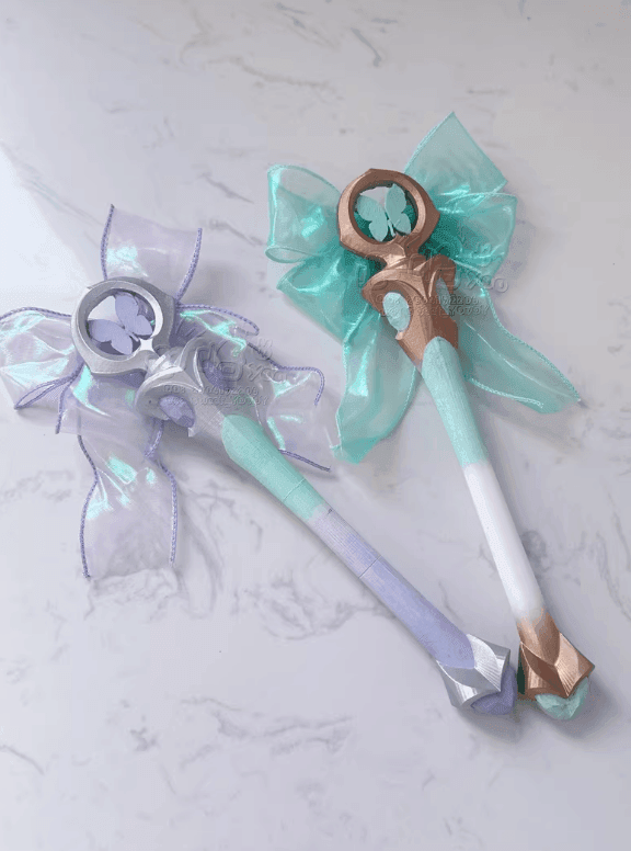 Evori Dreamwings Wand Replica | Valorant-Inspired Mage Staff Prop for Cosplay & Collectors - The Night Market