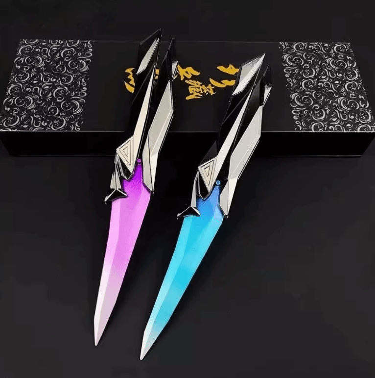 Valorant Singularity Butterfly Knife l Valorant Knife Prop IRL l - The Night Market