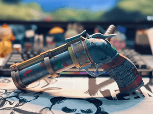 Arcane Sheriff V1 Replica l Valorant Sheriff Prop Gun l Collector’s Display & Cosplay Accessory - The Night Market