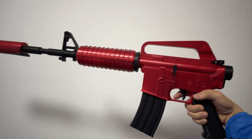 CS2 Redline M4 IRL | Counter-Strike Collectible Gun Prop - The Night Market