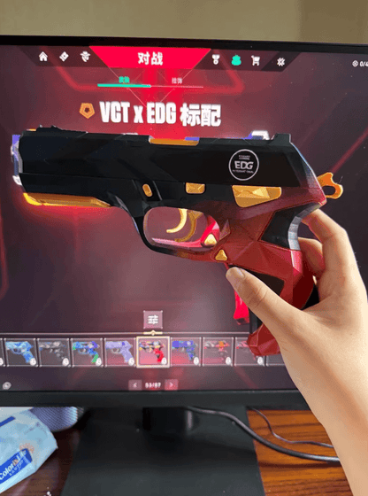 Valorant EDG Classic Replica | Real-Life Skin Prop for Cosplay & Display - The Night Market