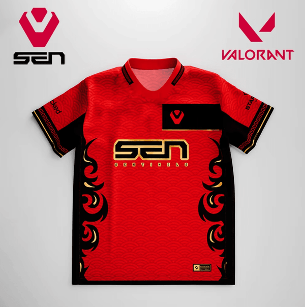 Sentinels Pro Jersey | Valorant Esports Team Apparel for Fans & Gamers V2 - The Night Market
