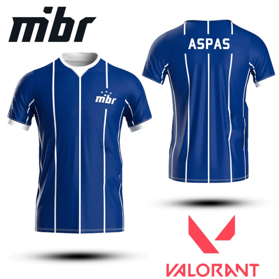 MIBR Esports Jersey | Official-Inspired Valorant Gaming Apparel for Fans - The Night Market