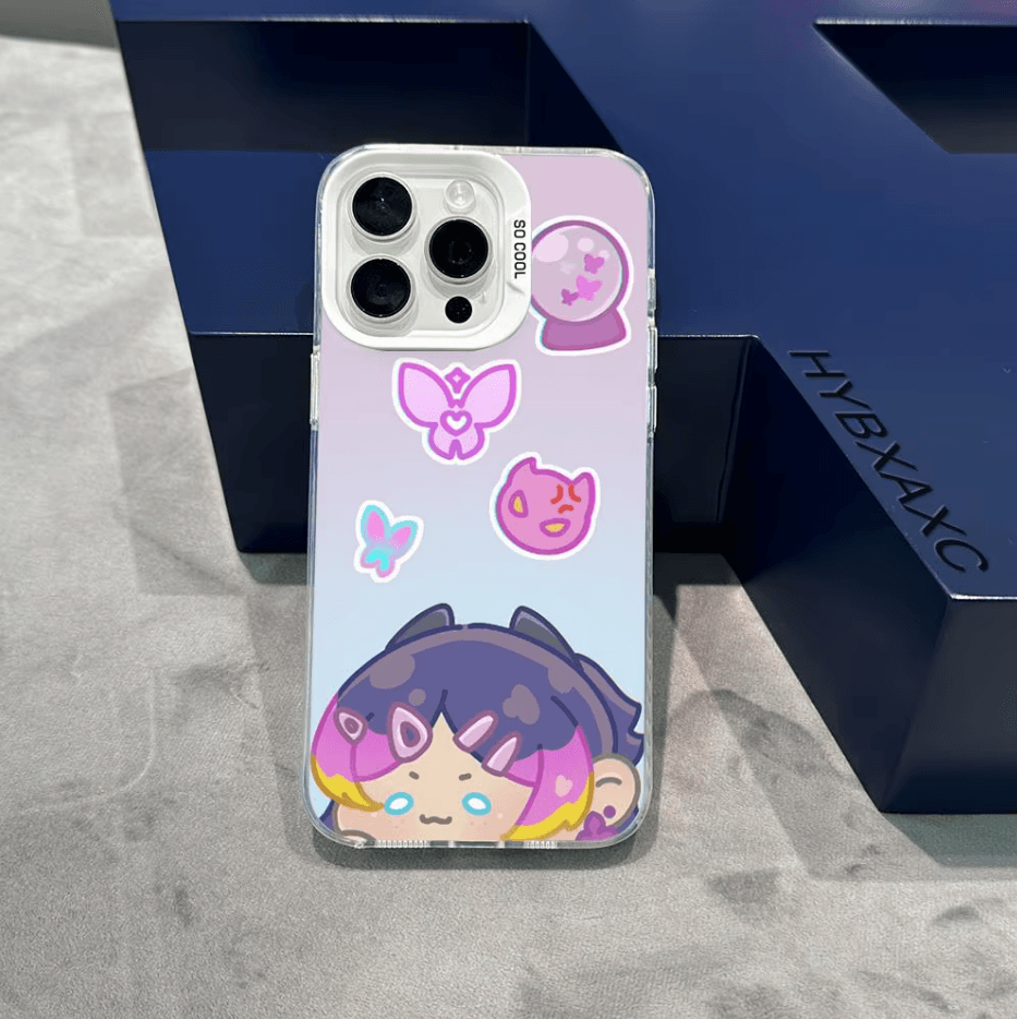 Cute Clove Agent Phone Case | Chibi Style Soft TPU Cover for iPhone & Android - The Night Market