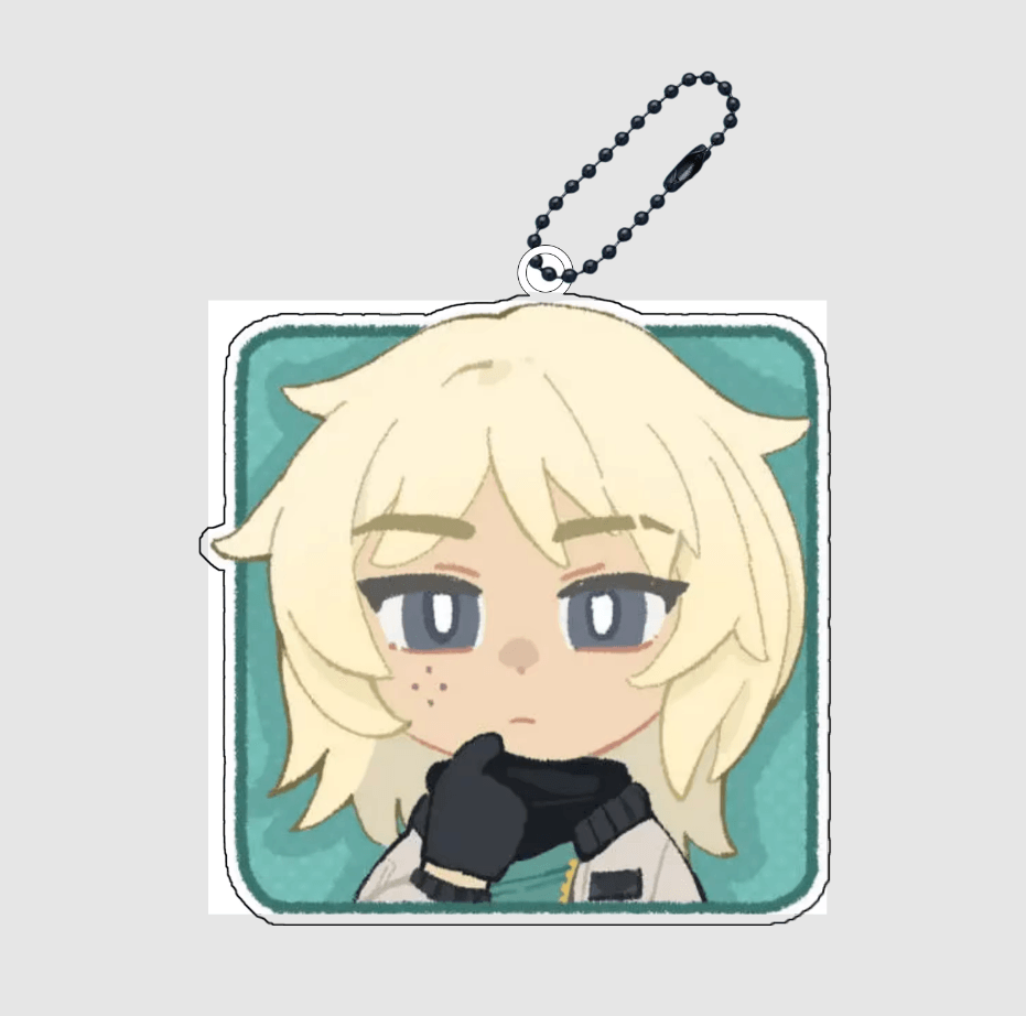 Valorant Acrylic Keychain – Agent Pendant - The Night Market