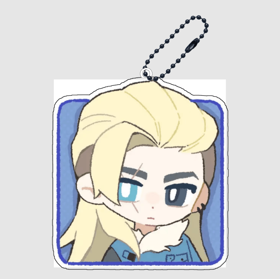 Valorant Acrylic Keychain – Agent Pendant - The Night Market