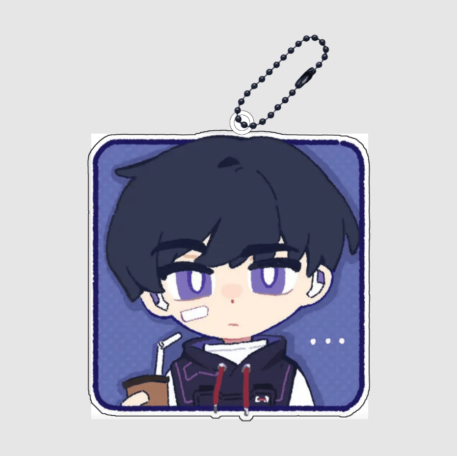 Valorant Acrylic Keychain – Agent Pendant - The Night Market