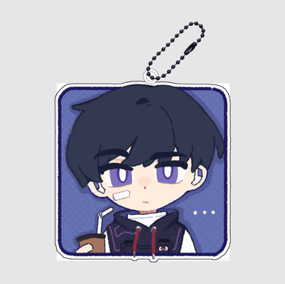 Valorant Acrylic Keychain – Agent Pendant - The Night Market