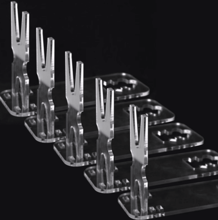 1/3/5PCS Acrylic Clear Pistol Rack Gun Display Stand l Adjustable Valorant-Inspired Storage for Handgun Replicas - The Night Market