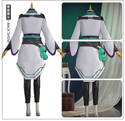 Sage Cosplay Outfit with Wing Accessory | Valorant Agent Costume IRL