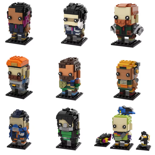 LEGO-Style Valorant Agent Mini Figure | Custom Gaming Collectible