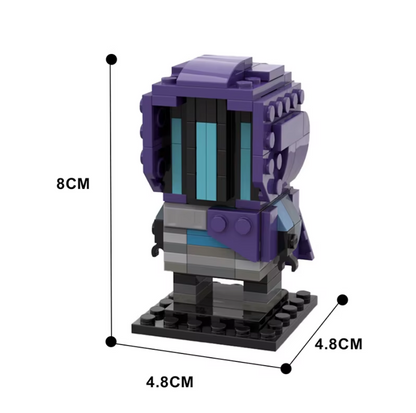 LEGO-Style Valorant Agent Mini Figure | Custom Gaming Collectible