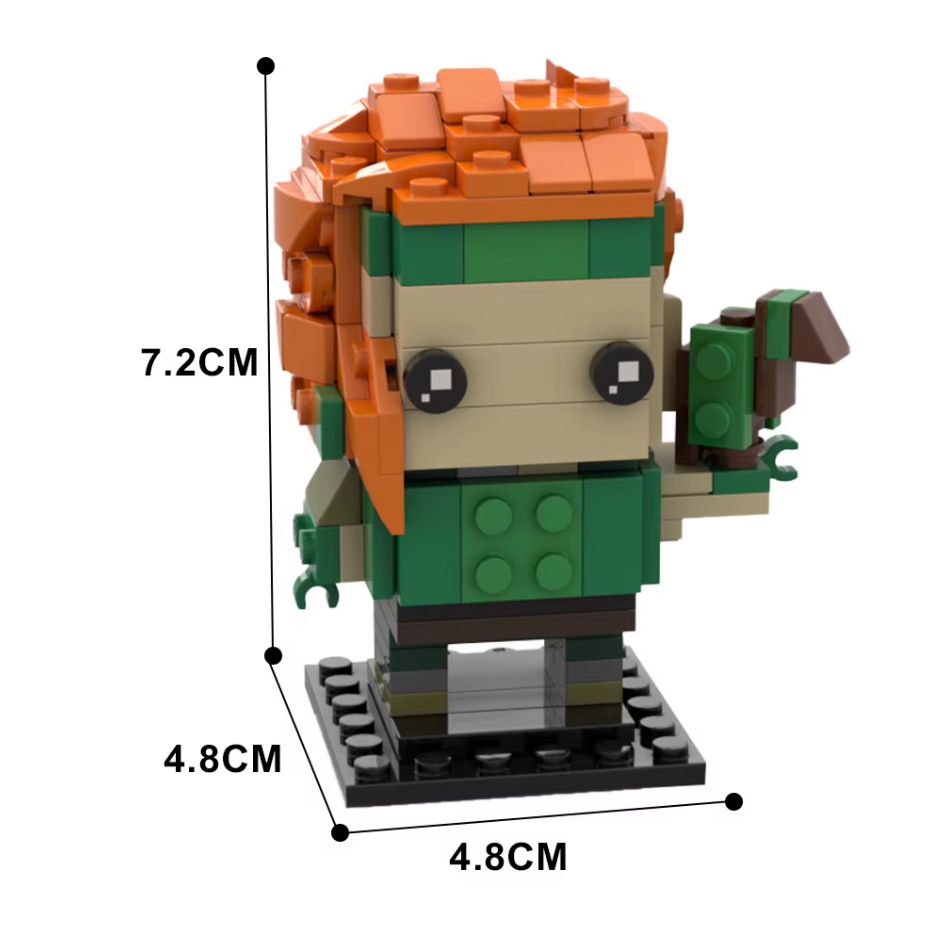 LEGO-Style Valorant Agent Mini Figure | Custom Gaming Collectible