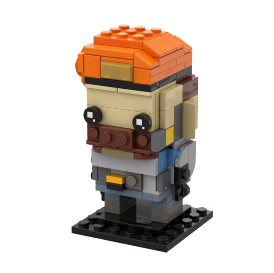 LEGO-Style Valorant Agent Mini Figure | Custom Gaming Collectible