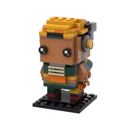 LEGO-Style Valorant Agent Mini Figure | Custom Gaming Collectible