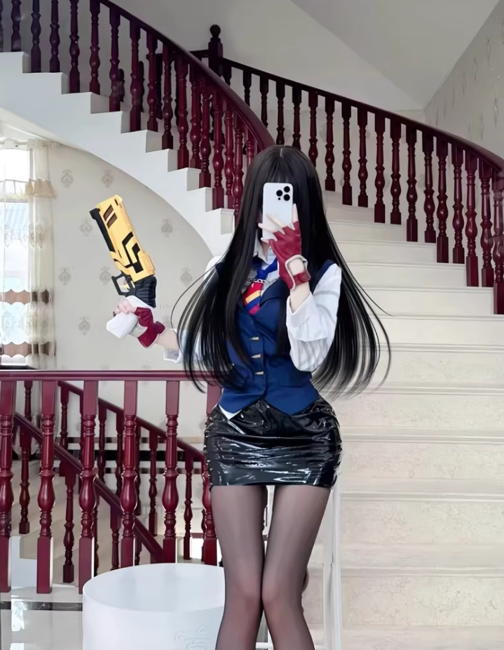 Women’s Chamber Cosplay Outfit | Valorant Agent Costume