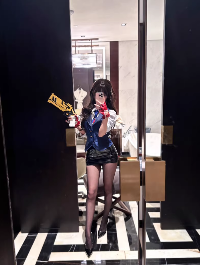 Women’s Chamber Cosplay Outfit | Valorant Agent Costume