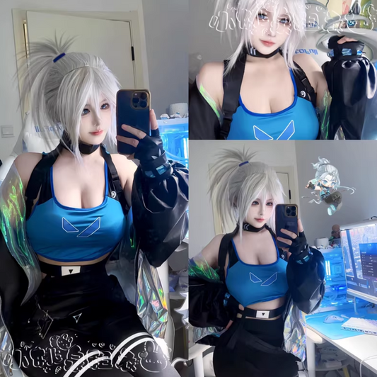 Modern Jett Cosplay Outfit | Valorant Agent Costume Set