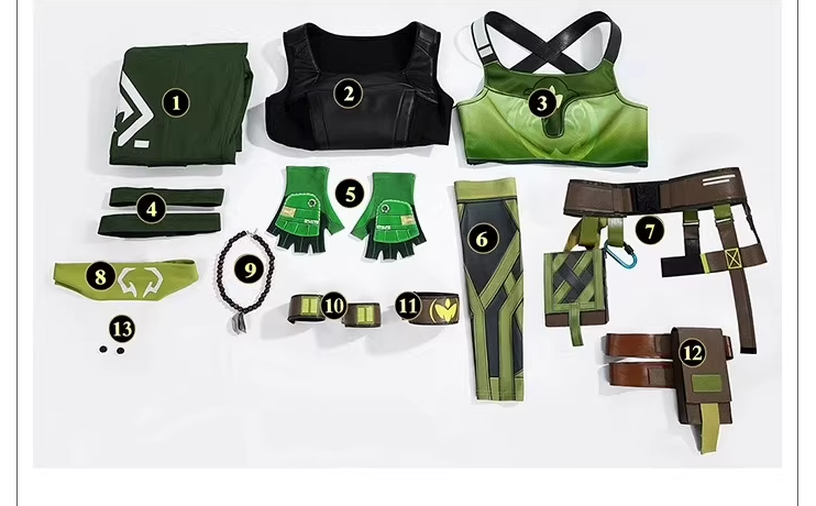 Skye Cosplay Outfit | Valorant Agent Costume for Women