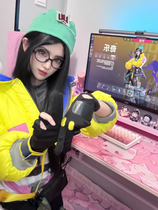 Killjoy Cosplay Costume | Valorant Tech Genius Outfit for Women