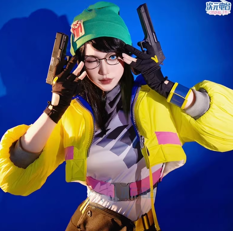 Killjoy Cosplay Costume | Valorant Tech Genius Outfit for Women