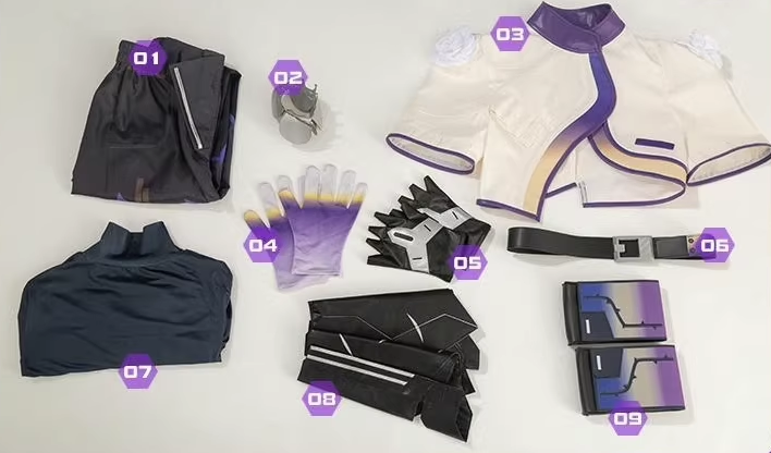 Vyse Valorant Cosplay Outfit – Full Agent Costume Set