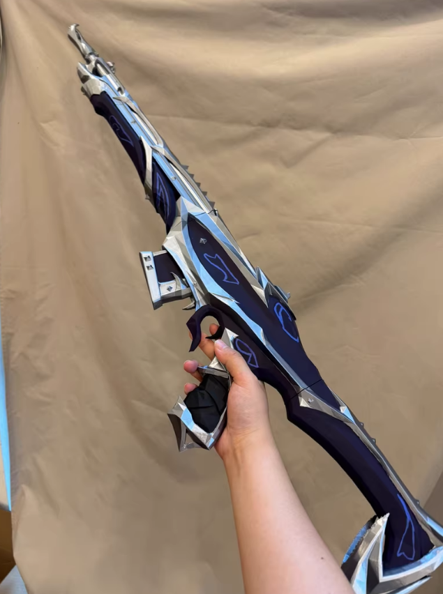 Valorant Reaver Guardian Prop | 3D Replica Gun Skin for Cosplay & Display
