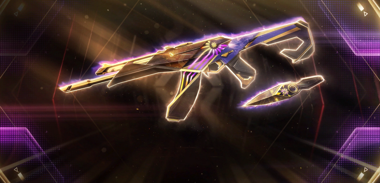Valorant Champion 2023 Vandal IRL Prop – Full-Scale 85cm Replica Skin for Cosplay, Display & Collectors