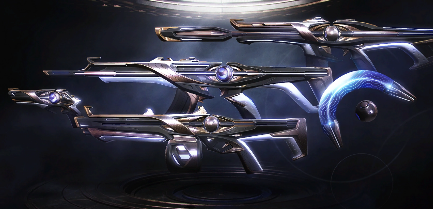 Valorant Chronovoid Phantom IRL Prop – Full-Scale 85cm Replica Skin for Cosplay, Display & Collectors