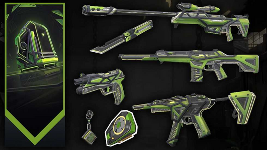 Valorant RGX Phantom IRL Prop – Full-Scale 85cm Replica Skin for Cosplay, Display & Collectors