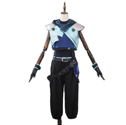 Valorant Jett Cosplay Costume – Full Outfit Set for Anime, Gaming Conventions & Halloween