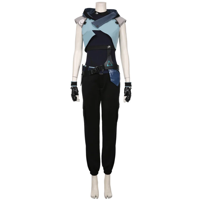 Valorant Jett Cosplay Costume – Full Outfit Set for Anime, Gaming Conventions & Halloween
