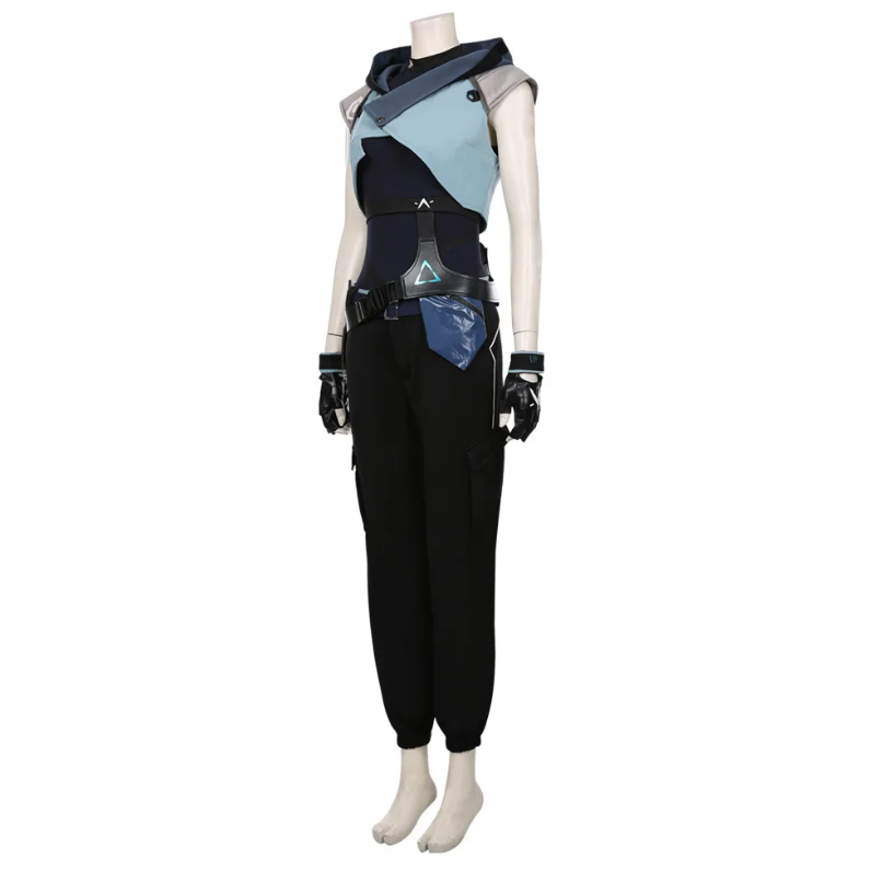 Valorant Jett Cosplay Costume – Full Outfit Set for Anime, Gaming Conventions & Halloween
