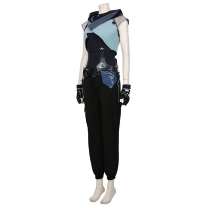 Valorant Jett Cosplay Costume – Full Outfit Set for Anime, Gaming Conventions & Halloween