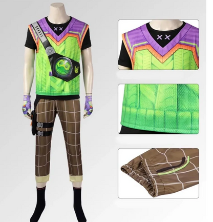 Valorant Gekko Cosplay Costume – Full Outfit Set for Anime, Gaming Conventions & Halloween