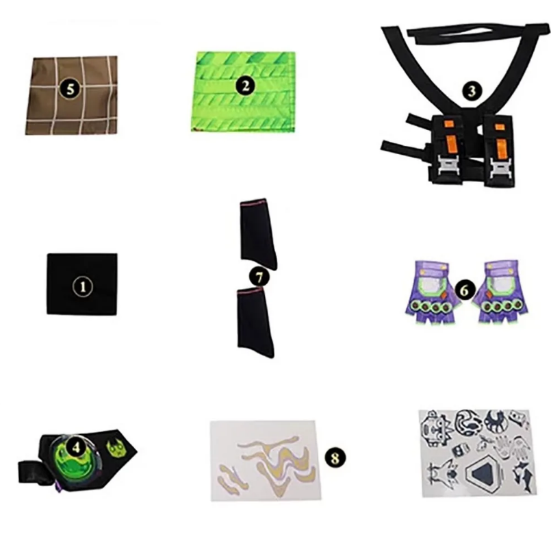 Valorant Gekko Cosplay Costume – Full Outfit Set for Anime, Gaming Conventions & Halloween