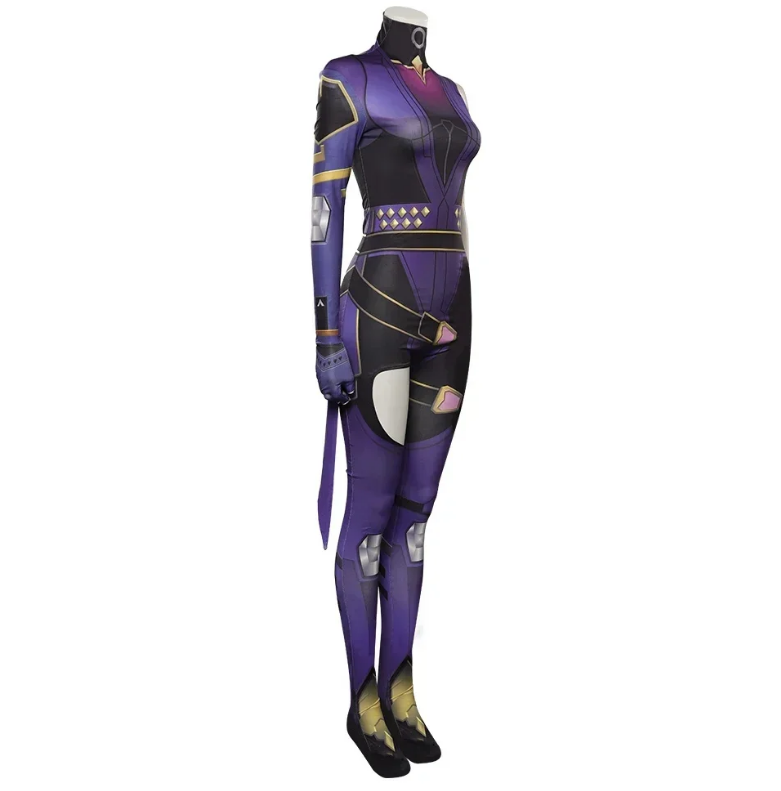 Valorant Reyna Cosplay Costume – Full Outfit Set for Anime, Gaming Conventions & Halloween