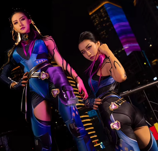 Valorant Reyna Cosplay Costume – Full Outfit Set for Anime, Gaming Conventions & Halloween