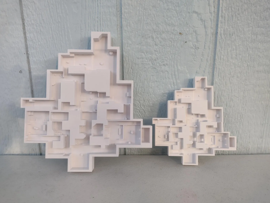 Night Market Ascent Map Replica – Valorant-Inspired Wall & Desk Decor